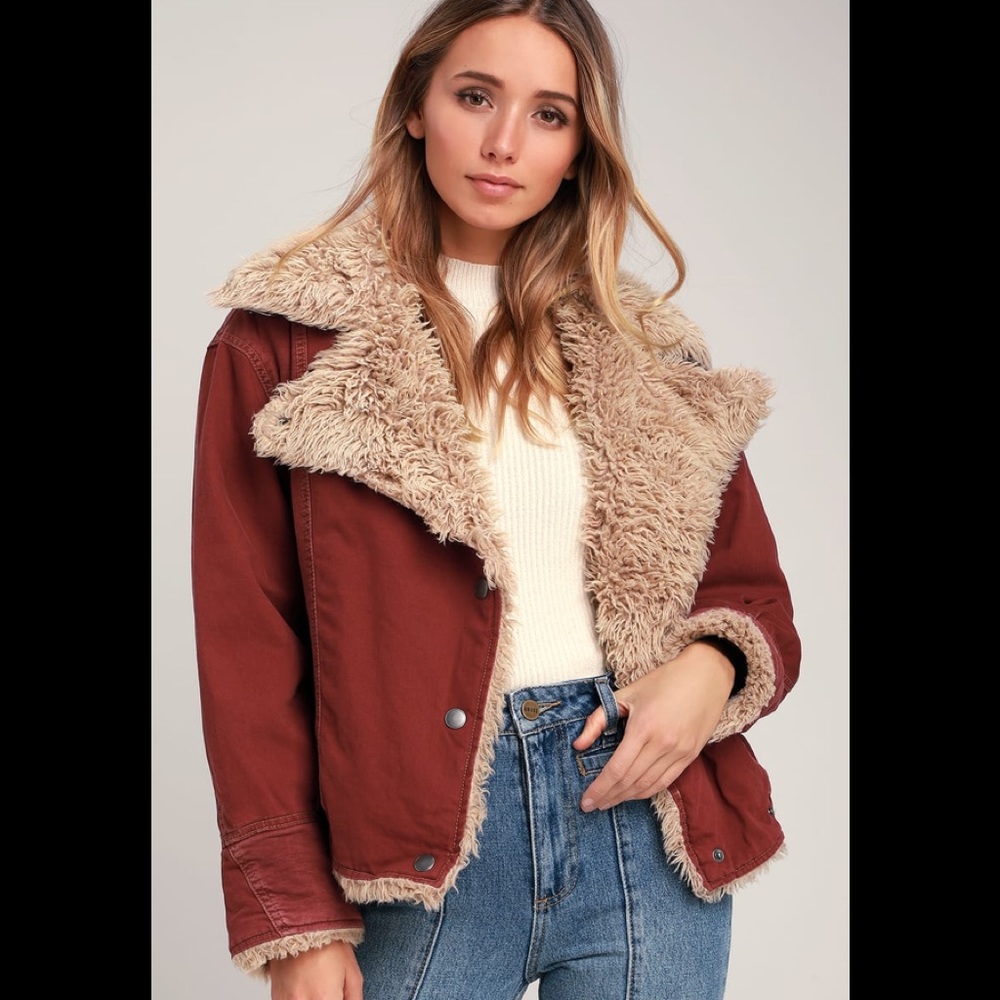 Free People Sherpa Jacket